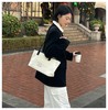 韩国小众牌𝐃𝐞𝐩𝐨𝐮𝐧𝐝纯元帆布包 尺寸33×11×18cm 手柄长36cm 商品缩略图12