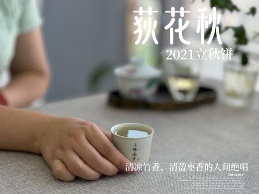 【好茶福利】2021迎秋寿眉饼《荻花秋》，清凉竹香、清盈枣香的人间绝唱(1饼装)！ 商品图14