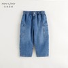 马克珍妮男童工装大口袋休闲牛仔裤儿童裤子直筒裤秋装新款241210 商品缩略图1
