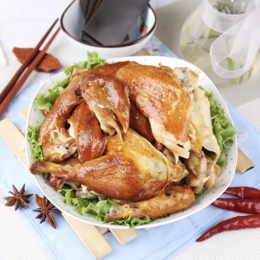 【腊杆子秘制烤鸡 】中式古法秘制28味腌料，口感咸鲜，肉质紧实嫩滑，皮爽色黄，香而不腻 商品图1