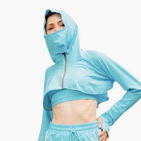 赠品】HOII/后益 全面遮阳防护衣披肩罩衫防晒服(红黄蓝三色随机）