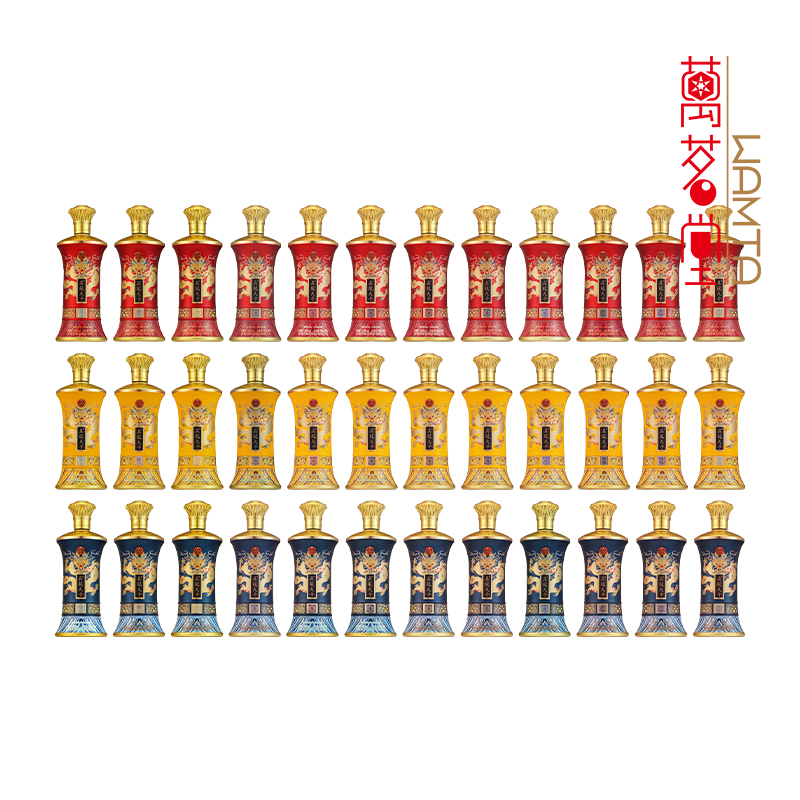 真龙天子至尊龙邮大全套纪念酒 52度浓香型 750ml*36瓶 高端文创酒 送礼白酒