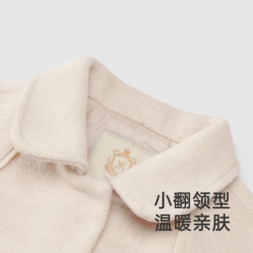 【高定系列】英氏高定绵羊毛外套秋冬女童长袖外套保暖新款 商品图2