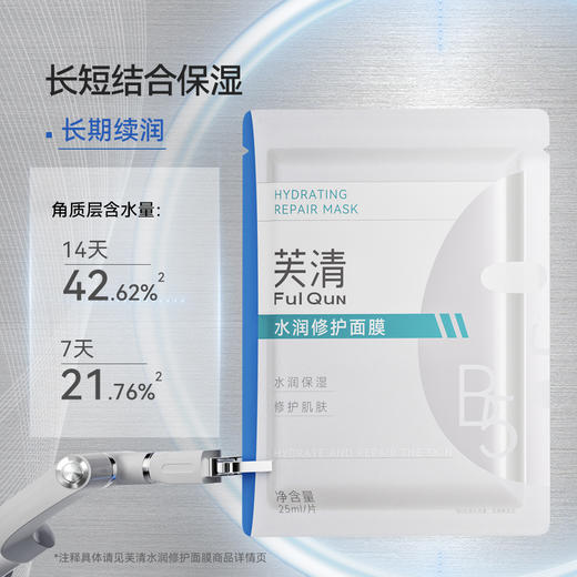 【强效补水】芙清水润修护面膜 商品图2