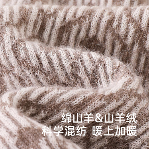 【高定系列】英氏儿童毛衣羊毛开衫外套女童上衣毛衣针织衫 商品图1