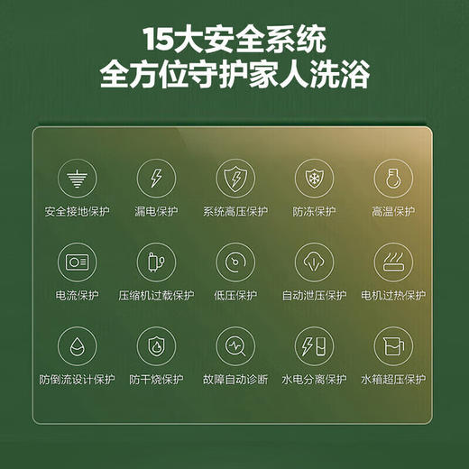 海尔（Haier）智家出品Leader空气能热水器200升包安装 一级能效电辅南北通用升级R32冷媒WiFi PA7U1（4-6人） 商品图8