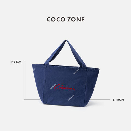 COCO ZONE 高级感纯色字母单肩包百搭通勤女士包包CC2B1188 商品图1