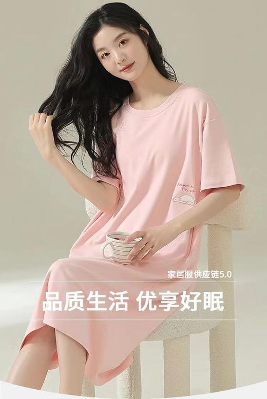 BQF夏季新款全棉家居服（90-160斤）图案随机 商品图0