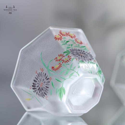 问鼎琉璃八方杯（菊花） 商品图4