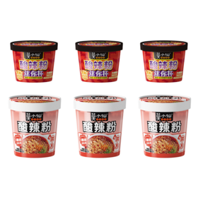 【3大3小 共6桶】莫小仙酸辣粉