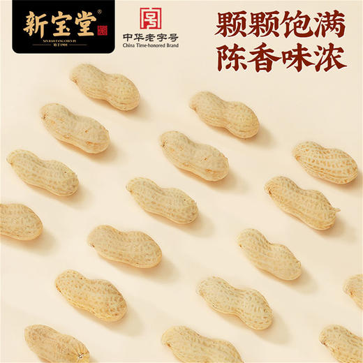 新宝堂陈皮花生250g袋装坚果炒货类休闲美味酥脆零食 商品图3