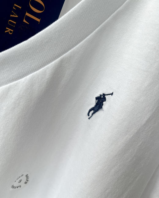 单品包邮现货 THS 7.19-无 元-尾 polo RL家 小白菜请入 马球 polo小马标v领T恤 4色 BH2537 商品图11