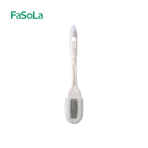 FaSoLa双效鞋刷洗鞋专用不伤鞋多功能简约家用刷子清洁去污刷 商品图5