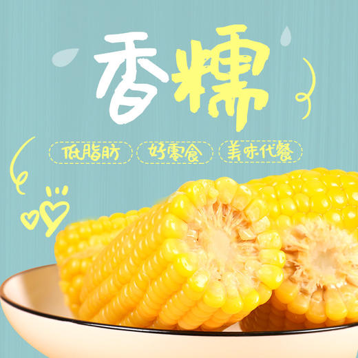 燕之坊 黄糯玉米220g*10支 即食新鲜营养早餐 商品图3