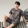 【简约，惬意的舒适】2024新款夏季短袖短裤纯棉睡衣男 运动宽松薄款 大码男士家居服套装-QQ 商品缩略图11