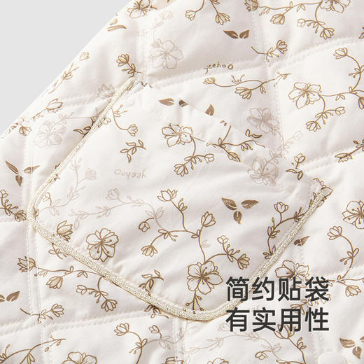 【商场同款】英氏儿童外套秋冬保暖棉服女宝长袖夹棉外套新款 商品图3