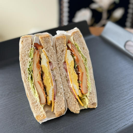 奥尔良鸡腿全麦三明治 商品图1