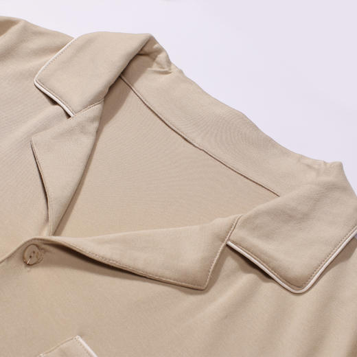 都市丽人都市锋尚睡衣亲情蜜语长袖双面无尘棉薄男士棉质长袖套装FHT9A6 商品图10