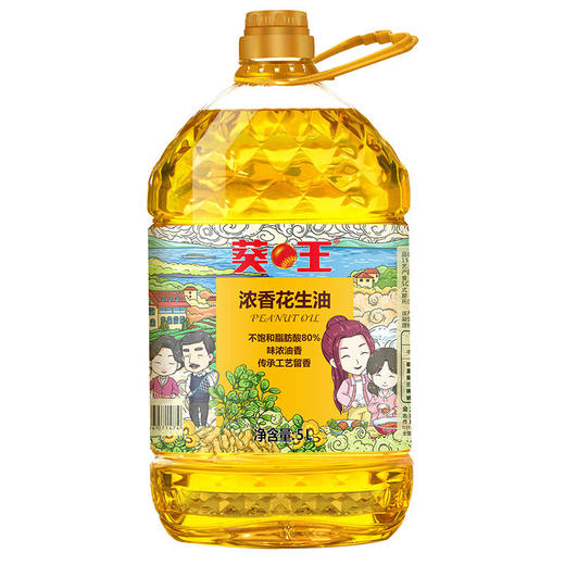 葵王 浓香一级花生油5L 商品图0