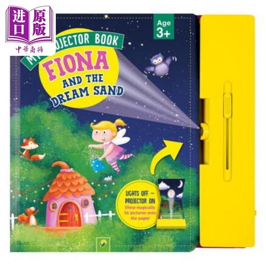 【中商原版】投影书 菲奥娜与梦幻沙丘 Projector Book Fiona & the Dream Sand 英文原版 儿童活动与玩具书 绘本故事书 精装 商品图0