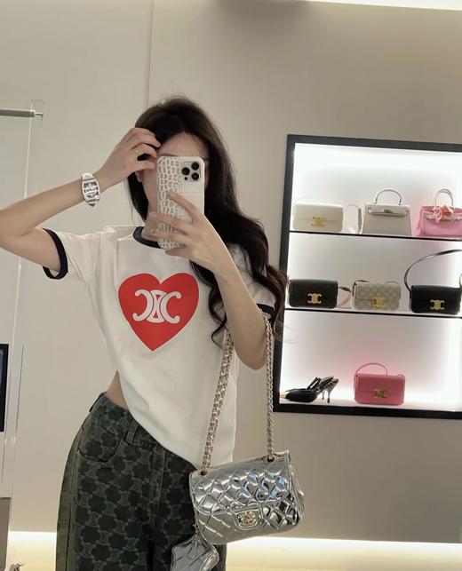 特价出！ce爱心印花短袖T恤 商品图3