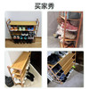 安尔雅楠竹简易鞋架门口多层家用鞋架子宿舍木质防尘鞋柜置物架 5层80cm 100006981915 商品缩略图4