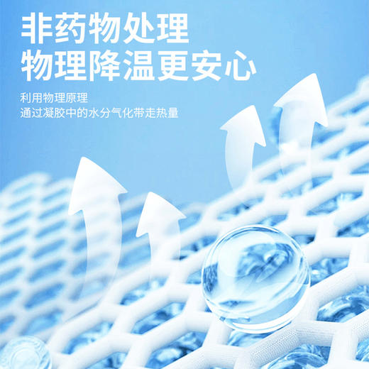 「19.9到手30片」冰凉贴冰贴清凉降温夏季解暑退热居家日用手机散热贴夏天冰敷凉爽防暑 商品图2
