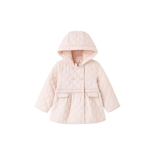 【商场同款】英氏儿童风衣外套女童冬季夹棉外套防风保暖新款 商品图4