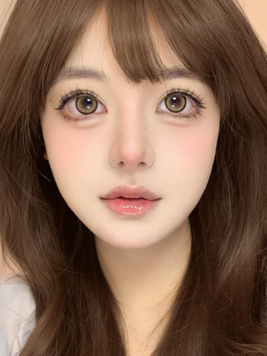 【半年抛大直径】Revelens-洋娃娃棕 -14.5mm【0-1000度 无525/575】 商品图3