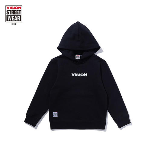 VISION KIDS 童装男女儿童CLASSIC系列 BOXLOGO 复古滑板连帽卫衣(货号:V000KB0007) 商品图0