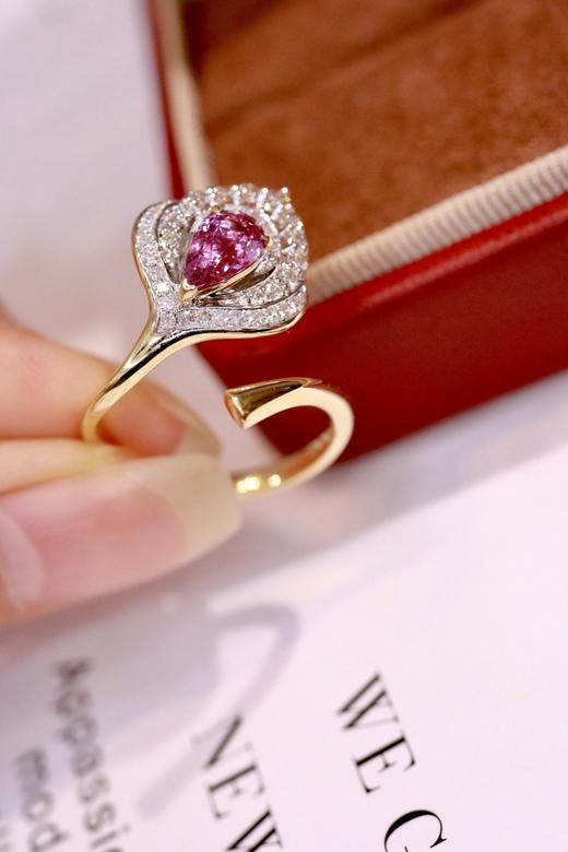 1.01ct 蓝宝石戒指 商品图4