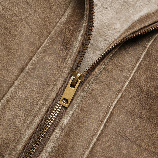 ROMI STUDIO“秋冬美拉德”“腔调穿搭”绵羊皮毛一体短外套】23AWW752 商品图1