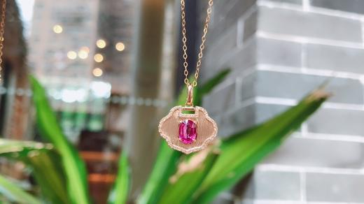 0.48ct 1.94g 碧玺吊坠 商品图2