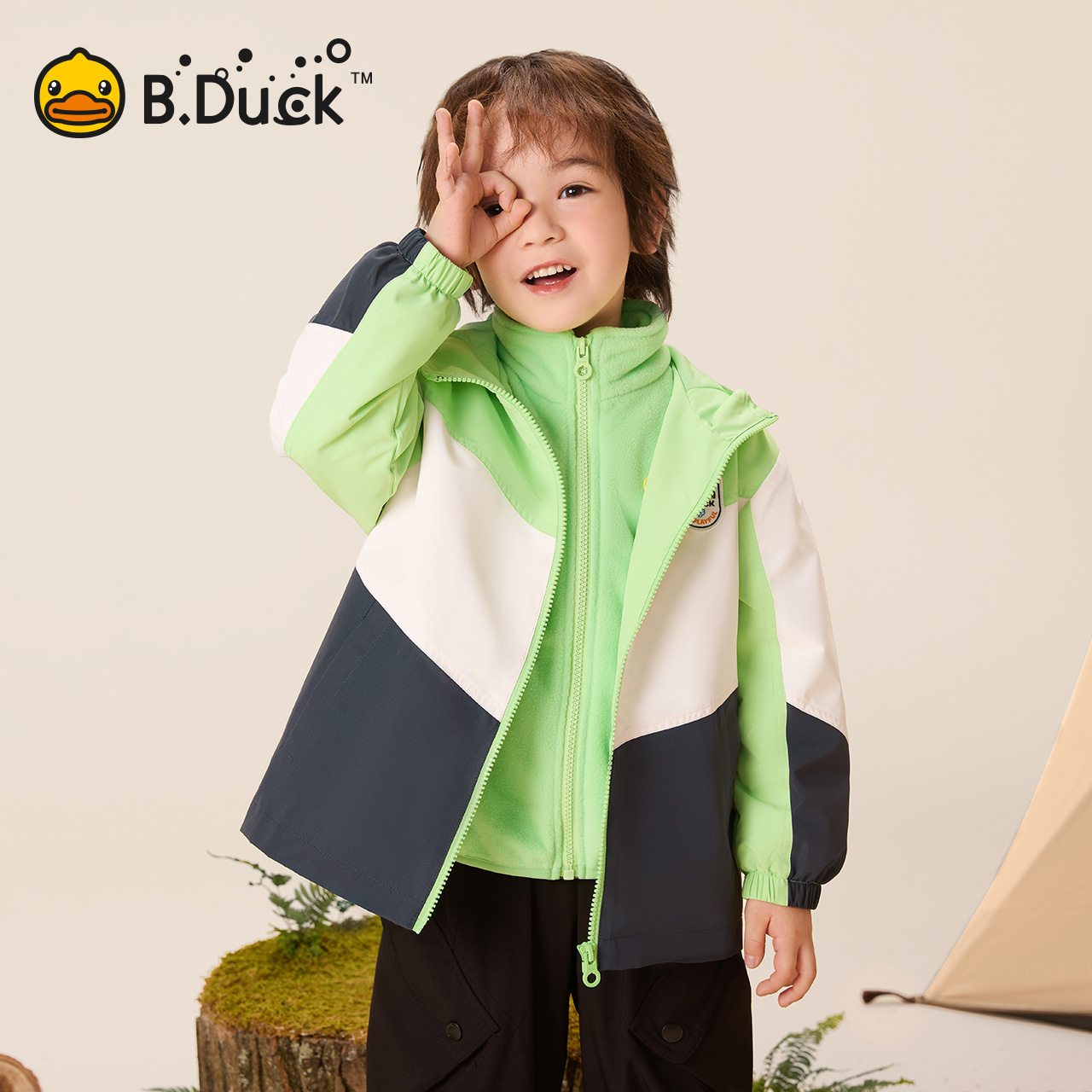 B.Duck小黄鸭童装春秋外套105-150 BF3517927