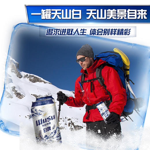 乌苏啤酒白啤330ml*12罐 商品图1