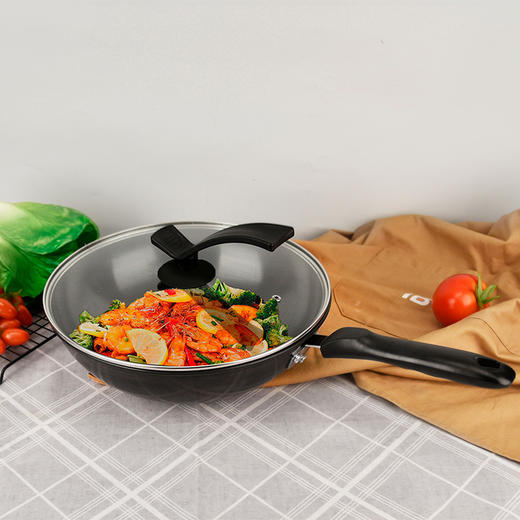 艾铂赫IBOH臻铁炒锅H1069（30cm） 商品图1