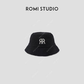 ROMI STUDIO “悠然假日” 勾织刺绣遮阳渔夫帽 445Y4025