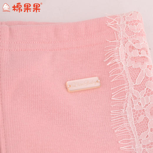 棉果果冬季女童南极绒专柜同款三色加绒长裤M422206218632 商品图4