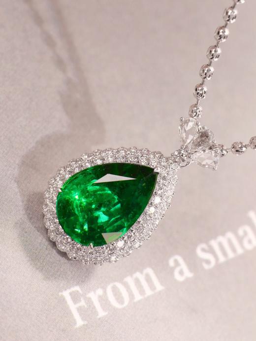 3.6ct 祖母绿吊坠 商品图1