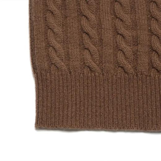 ROMI STUDIO“基础优雅” 腔调穿搭圆领麻花针织衫长袖毛衣23AWM809 商品图3