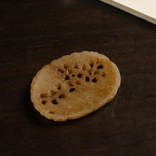 清 玉雕连年有余帽正 商品图1