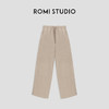 ROMI STUDIO“休闲精致”400G精纺醋酸羊毛混纺软糯卫裤23AWK944 商品缩略图0