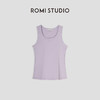 ROMI STUDIO“背心控挚爱”100%棉呼吸透气修身纯色吊带背心T3147 商品缩略图4