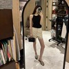 ROMI STUDIO【luxy系列】复古简约 撞色无袖遮副乳吊带背心 M3182 商品缩略图1
