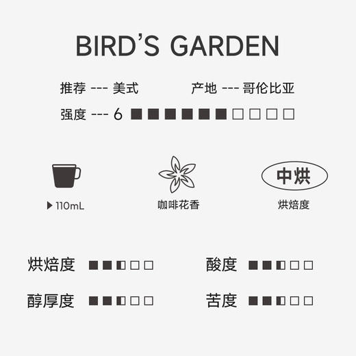 心想胶囊咖啡 伯德花园 浅烘 美式 瑞士进口 商品图1