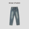 ROMI STUDIO“Classic Retro”牛仔棉微弹水洗猫须牛仔裤 23AWN1459 商品缩略图0