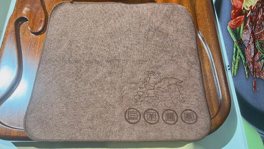 锦绣-三羊开泰毛巾30*30茶盘排水管（长1米+排水球） 商品图2