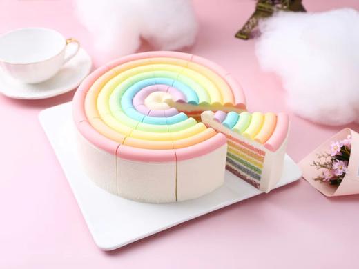 【冰凉夏季】彩虹慕斯蛋糕 商品图0