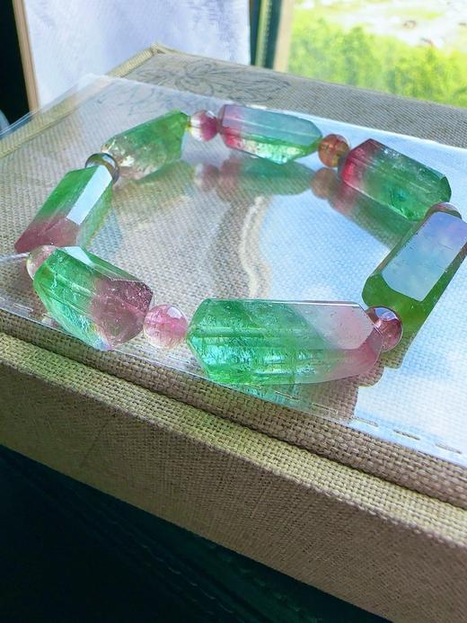 27.3g 原石碧玺手链 商品图0