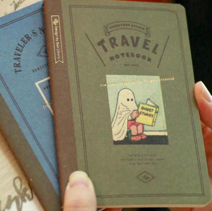 本子事多复古怀旧旅行手帐空白替芯